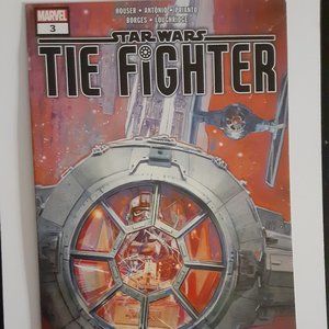 STAR WARS:TIE FIGHTER #3A  COVER BY TOMMY LEE EDWARDS WRIITTRN BY JODY HOUSER